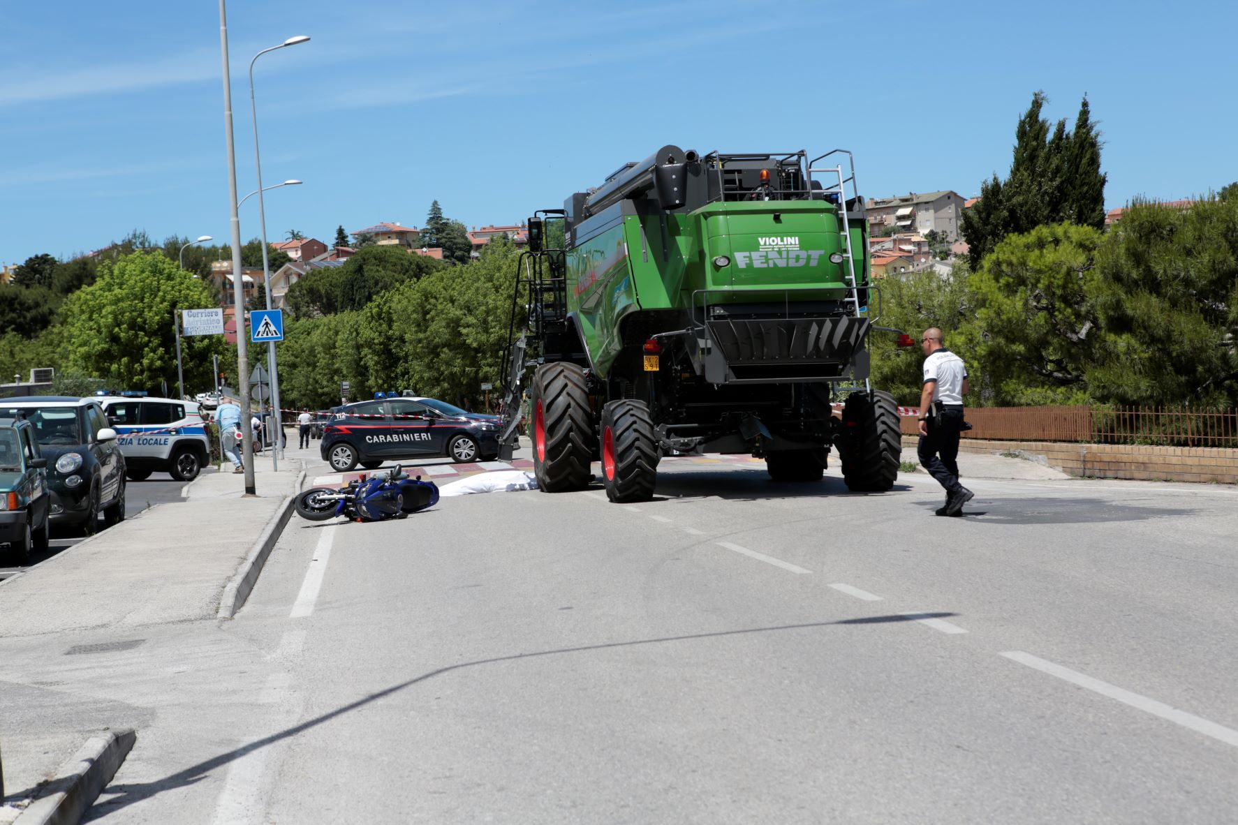 incidente mortale Castelfidardo