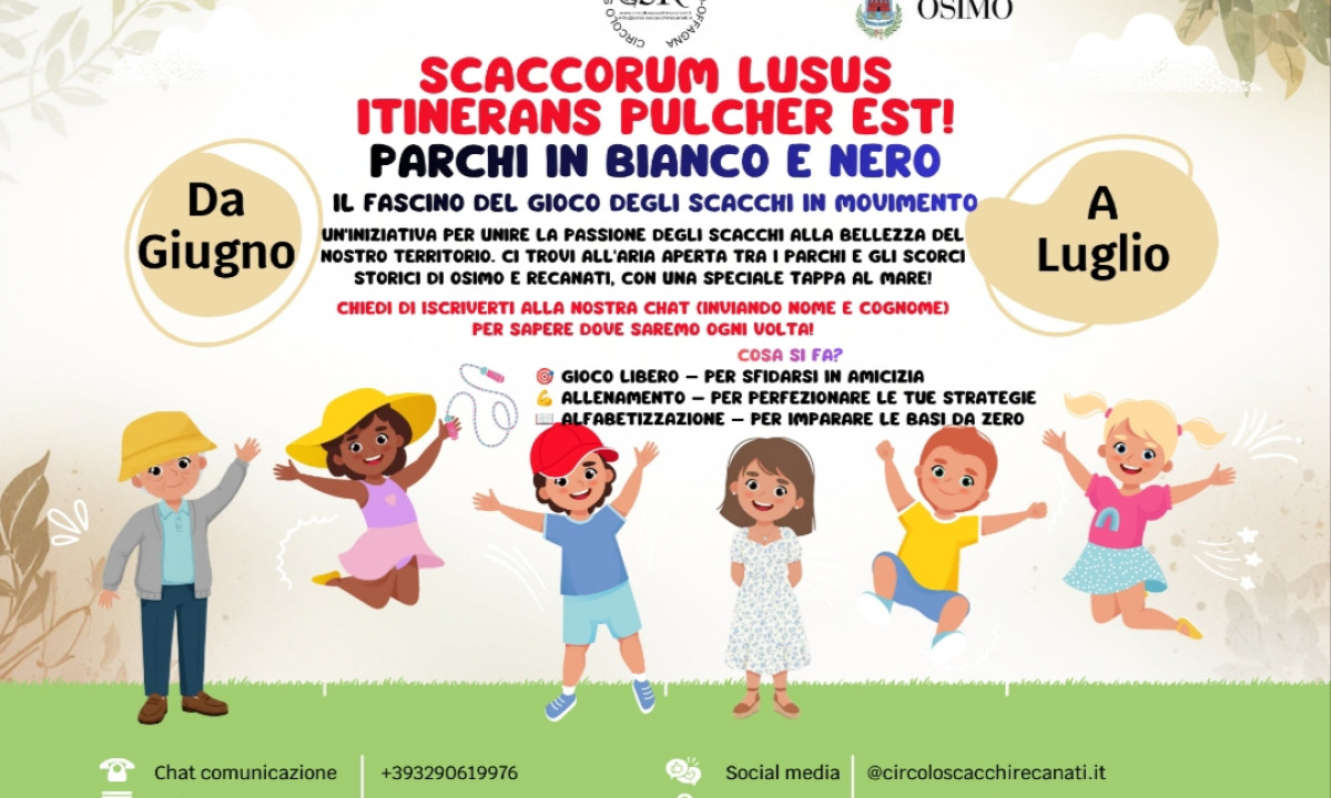 L'Estate scacchistica prende il via